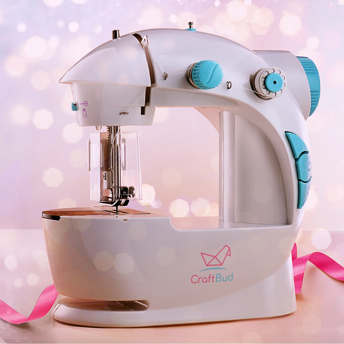 CraftBud Mechanical Sewing Machine Set For Beginners - Image 2